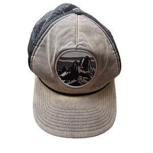 Patagonia Fitz Roy Mountain Patch Trucker Hat Mesh Snapback Cap Gorpcore Fishing